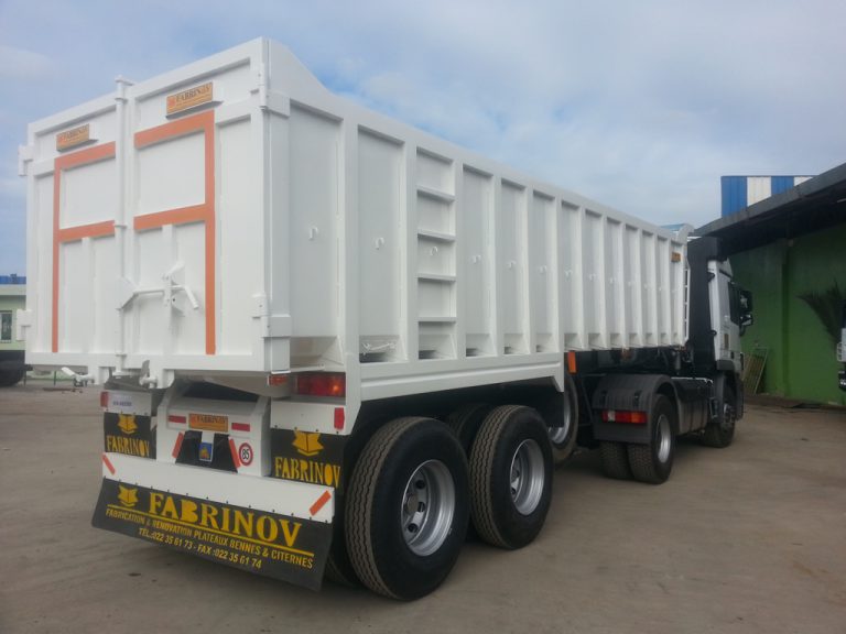 Semi-remorque benne 2g